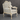 Hand-Carved Italian Armchair by Silik in Ivory Crackle Lacquer with Gilt Highlights | Bazaa | Designer, Vintage and Antique Furniture