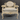 Hand-Carved Italian Armchair by Silik in Ivory Crackle Lacquer with Gilt Highlights | Bazaa | Designer, Vintage and Antique Furniture