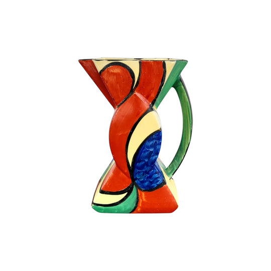 Hand-Painted Art Deco Vase - Myott Son & Co. Ltd, England (Model No. 8015)