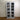 Hand Painted Grey Display Cabinet | Bazaa | Designer, Vintage and Antique Furniture