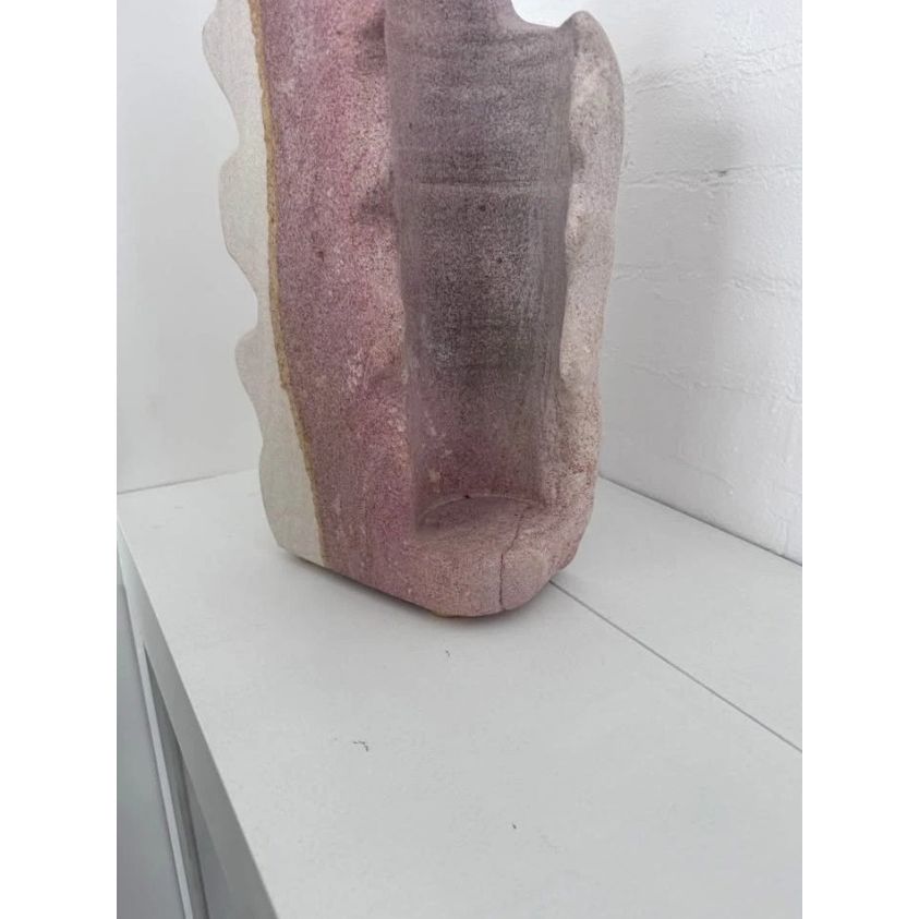 Handcrafted Sandstone Vase Sculpture 44cm – Rare Australian Art Décor Piece from Hawkesbury Region | Bazaa | Designer, Vintage and Antique Furniture