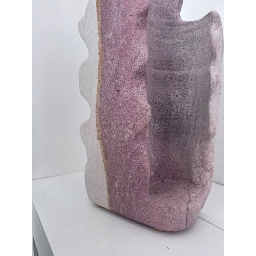 Handcrafted Sandstone Vase Sculpture 44cm – Rare Australian Art Décor Piece from Hawkesbury Region | Bazaa | Designer, Vintage and Antique Furniture