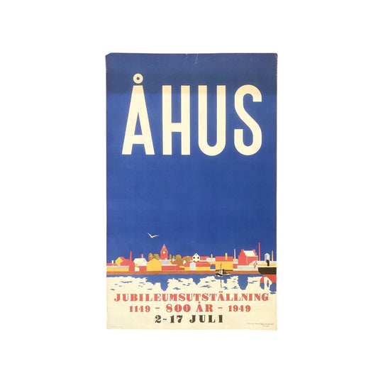 Hanne & Svend Bøgh-Andersen 1949 Åhus Poster