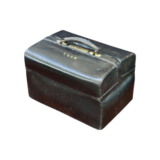 Harrods leather travelling case c.1905