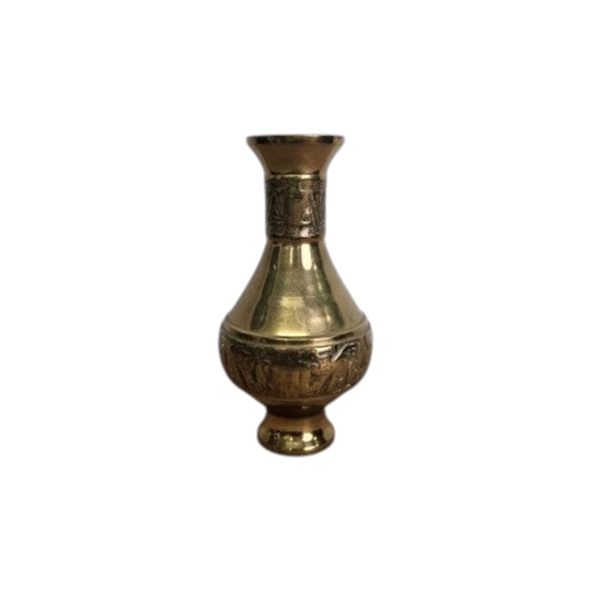 Heavy Brass Vase