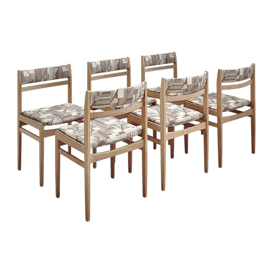 Henning Kjærnulf Oak Dining Chairs