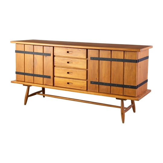 Henry Lancel (1912-1976) for Levitan, Pine Sideboard