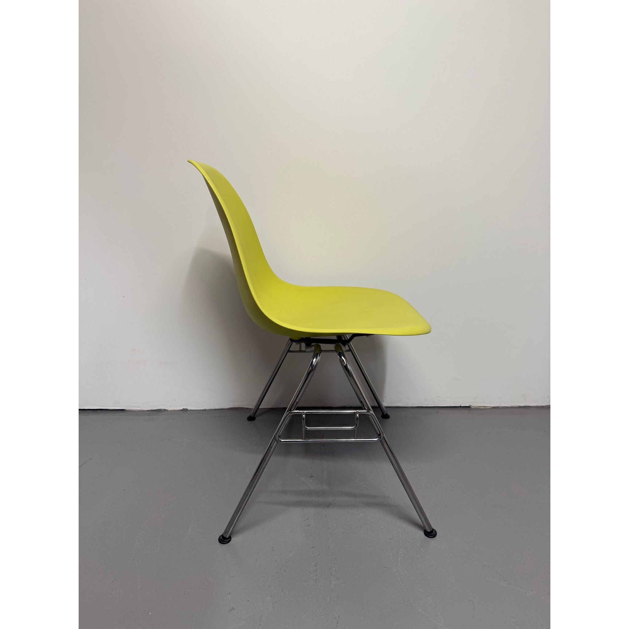Shop Herman Miller Eames DSS (Molded Plastic Side Chair) – Lime