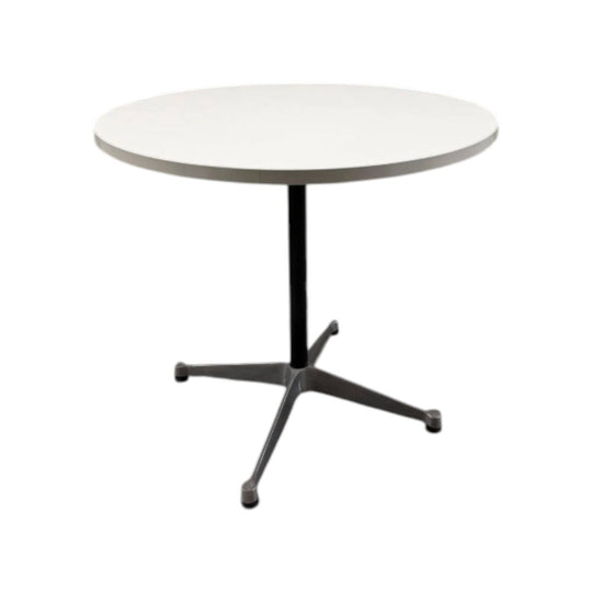 Herman Miller Eames Round Table | White Top | Contract Base
