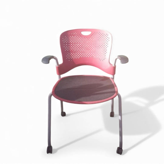 Herman Miller Lightweight Modern Red Office Chair