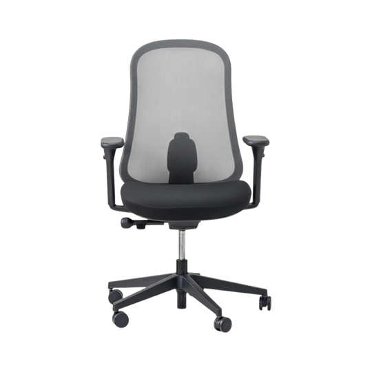 Herman Miller Lino High-Performance Ergonomic Chair in Black Wool
