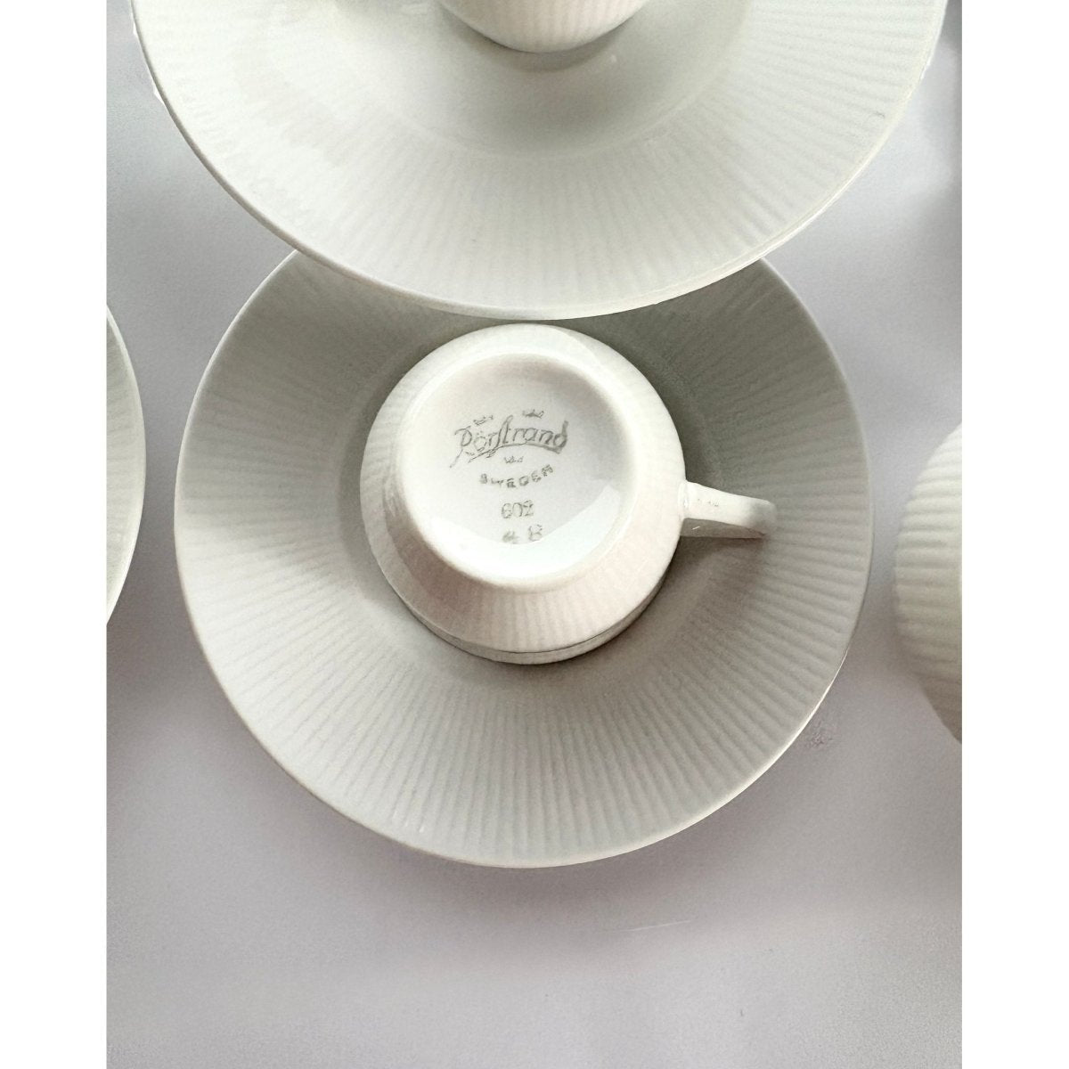 HERTHA BENGSTON (SWEDISH 1917-1993) FOR RÖRSTRAND, A Porcelain Coffee Service, (Introduced at the 1951 Helsingborg Exhibition) | Bazaa | Designer, Vintage and Antique Furniture