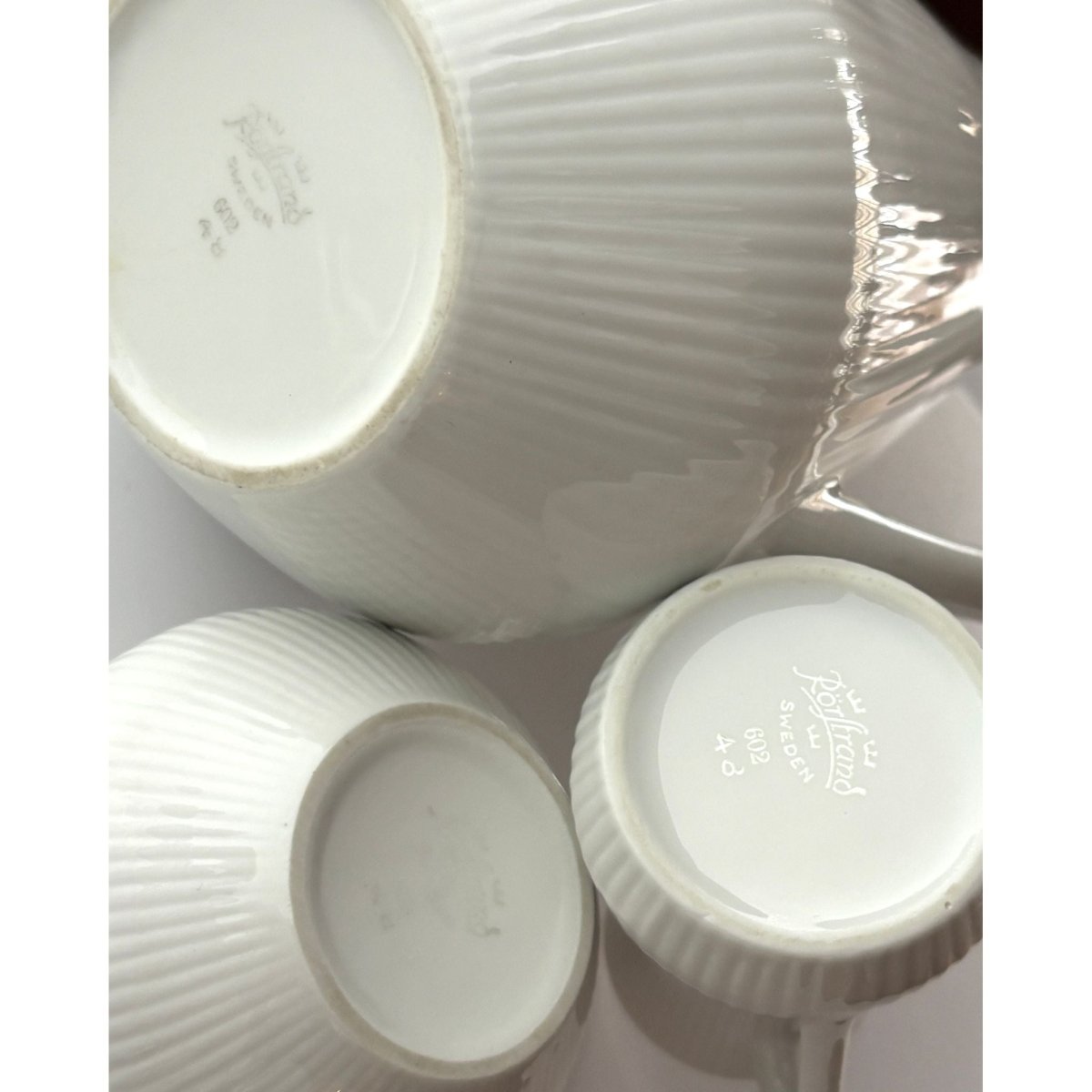 HERTHA BENGSTON (SWEDISH 1917-1993) FOR RÖRSTRAND, A Porcelain Coffee Service, (Introduced at the 1951 Helsingborg Exhibition) | Bazaa | Designer, Vintage and Antique Furniture