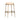 Heston Brass & Linen Kitchen Stool | Bazaa | Designer, Vintage and Antique Furniture
