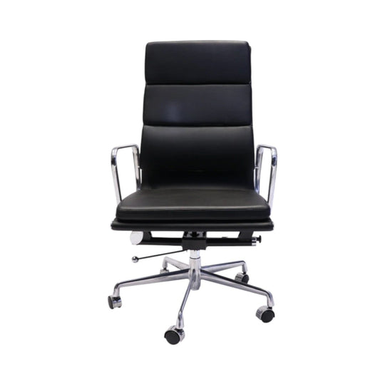 High Back Meeting/Executive Chair - Black PU
