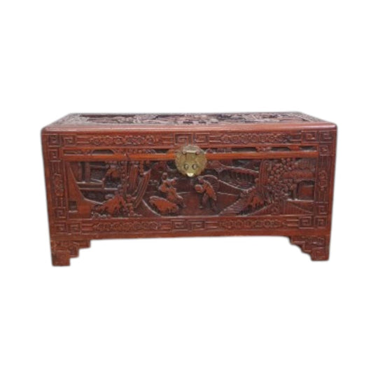 High Quality Carved Camphor Chest