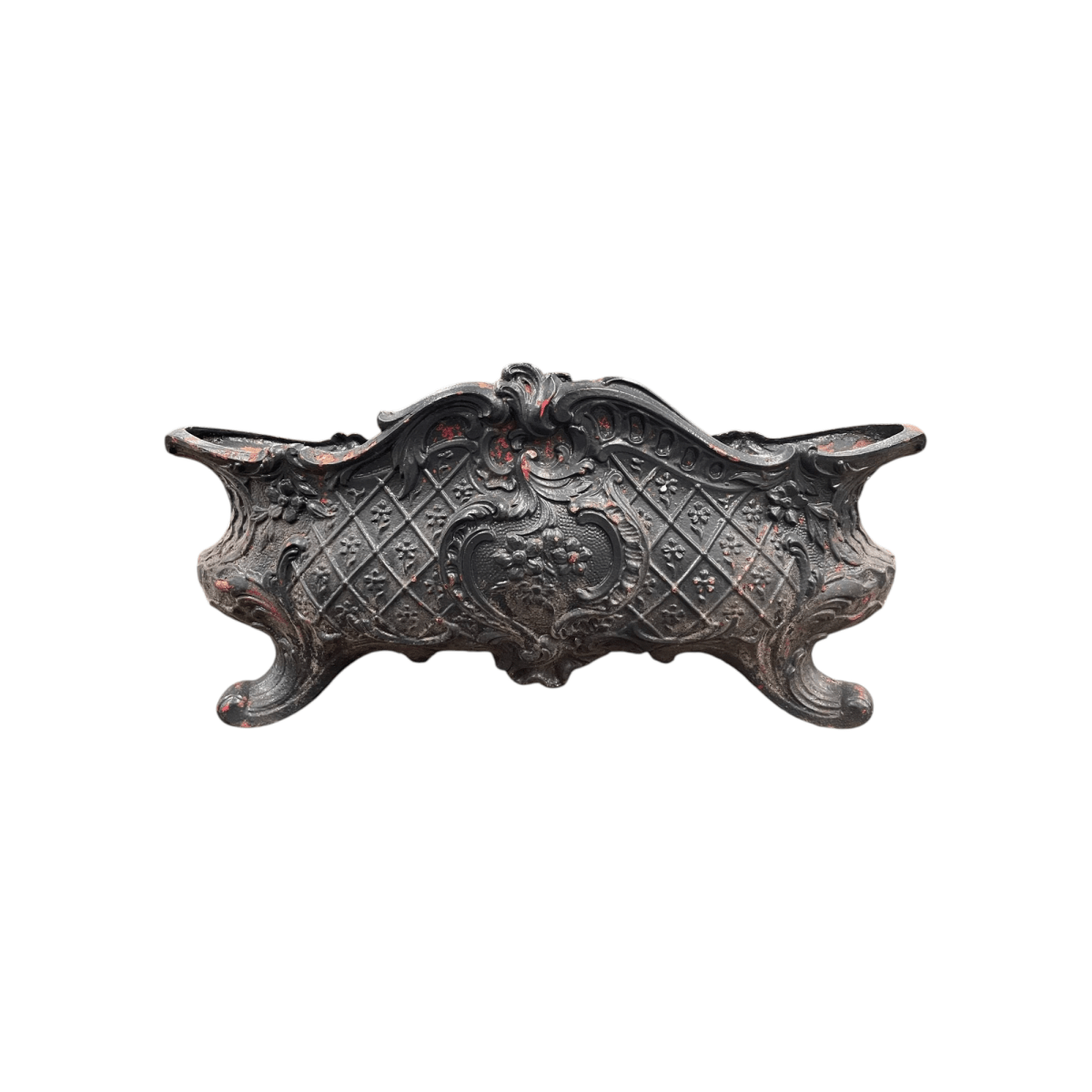 Highly Decorative 19th Century French Cast Iron Planter Box | Bazaa | Designer, Vintage and Antique Furniture