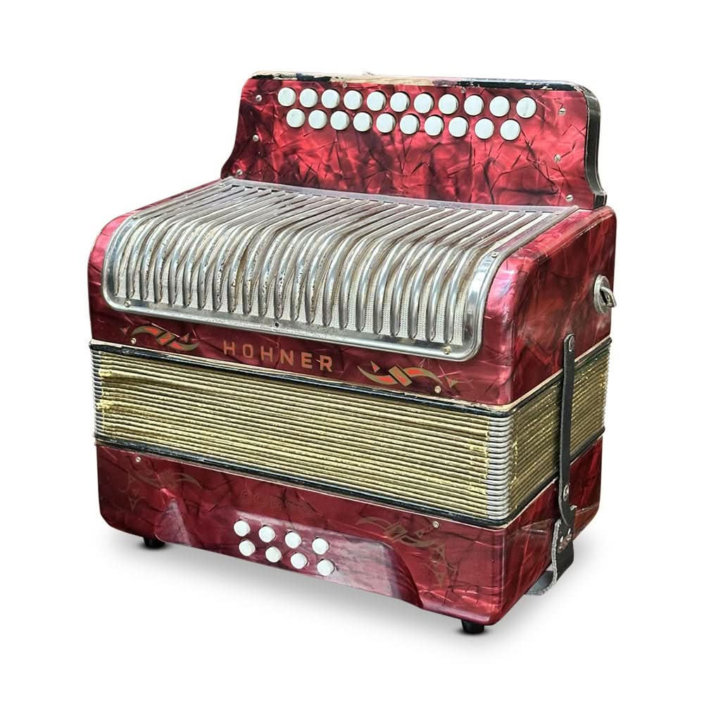 Hohner double row button accordian c.1940 | Bazaa | Designer, Vintage and Antique Furniture