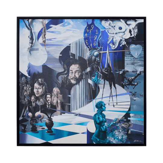 Charles Billich, Homage to Dalí, 2019 — Limited Edition Print, Hand-Signed, Framed (Edition 207/500)