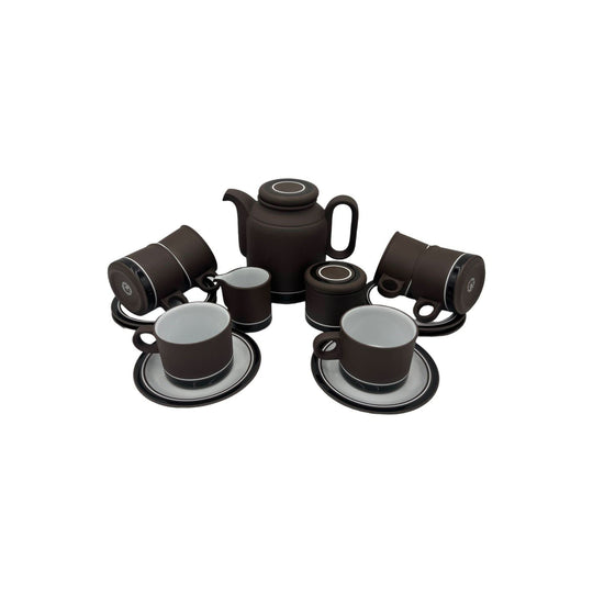 Hornsea 'Contrast' Coffee Set for 6 people