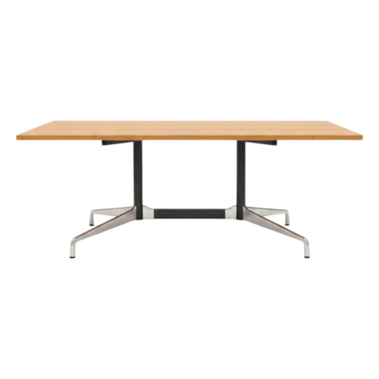 Original Eames Aluminium Group Segmented Base Table