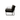 Hugo Black Leather Occasional Armchair | Bazaa | Designer, Vintage and Antique Furniture