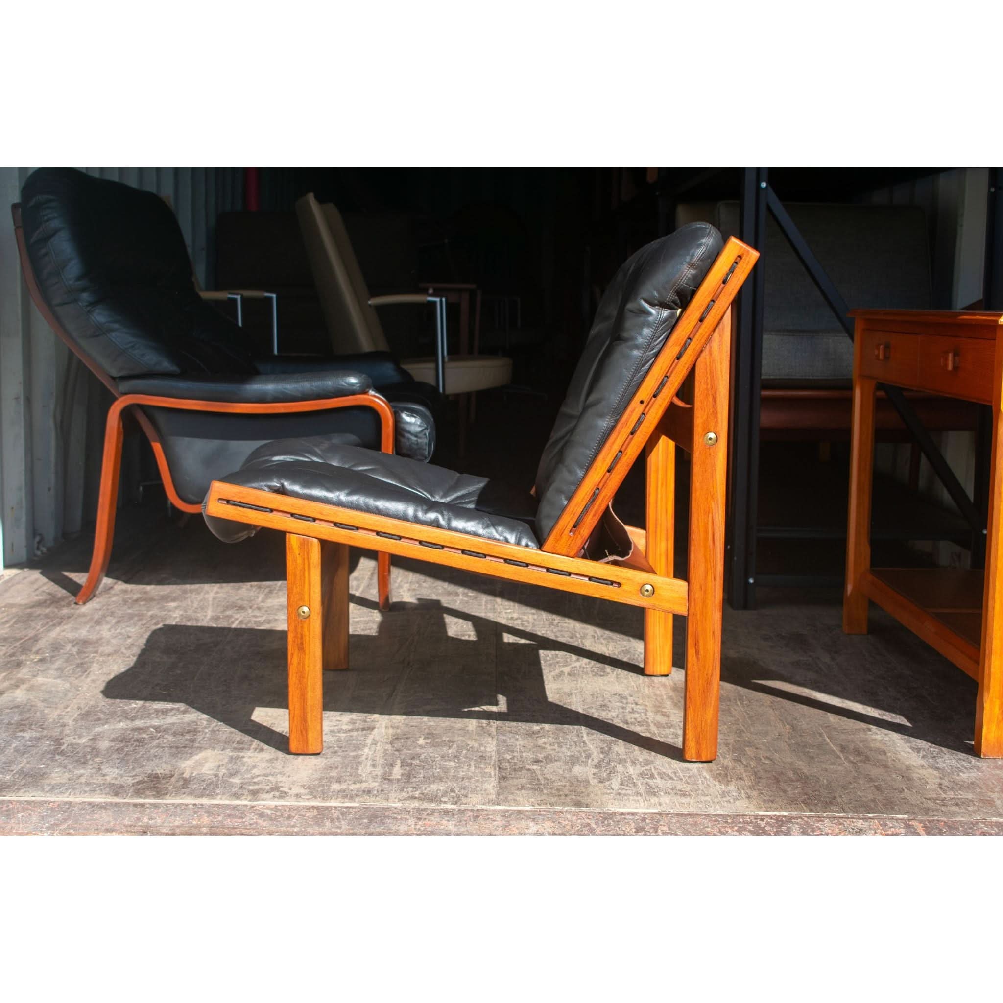 Hunter Chair by Torbjørn Afdal Armless Edition Bruksbo Norway, 1960s | Bazaa | Designer, Vintage and Antique Furniture