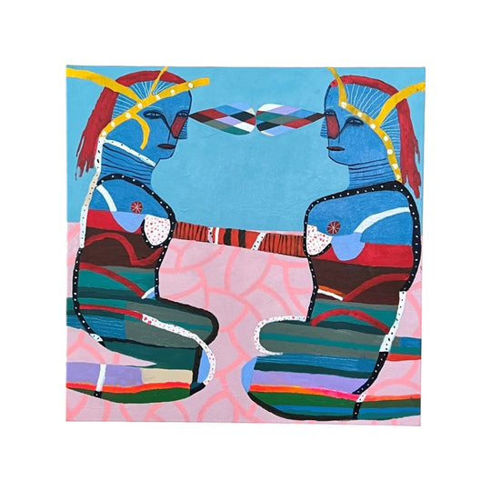 ‘Reflecting In Communication’ Original Wall Art by Australian Artist Angie Goto