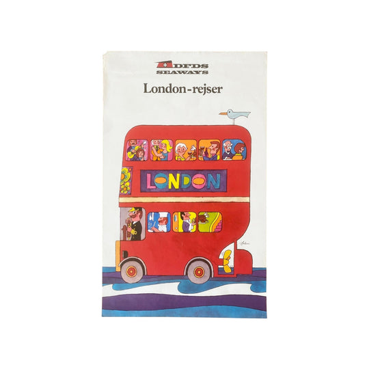 Ib Antoni DFDS Seaways 'London' Poster