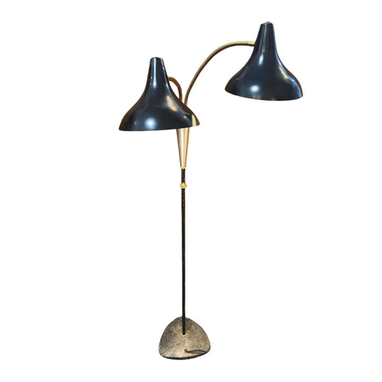 Iconic 1950s Daydream Twin-Head Pedestal Lamp
