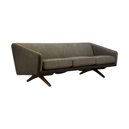 Illum Wikkelso for A. Mikael Laursen ML-90 3 Seat Sofa Lounge