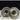 Pair of pewter candlesticks, circa 1830-12036