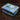 South Staffordshire enamel snuff box, pale blue ground with panels of scenes and flowers, c.1765 -0