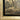 Georgian Silk picture, couple beside house, c.1785-22972