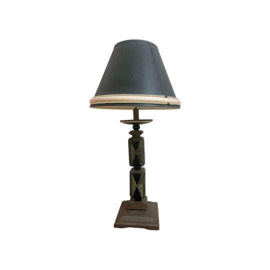 Impressive Marble tall lamp antique