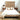 INDAH Hand Carved Teak Wood Panel Bed - Jati Wash | Bazaa | Designer, Vintage and Antique Furniture