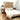 INDAH Hand Carved Teak Wood Panel Bed - Jati Wash | Bazaa | Designer, Vintage and Antique Furniture