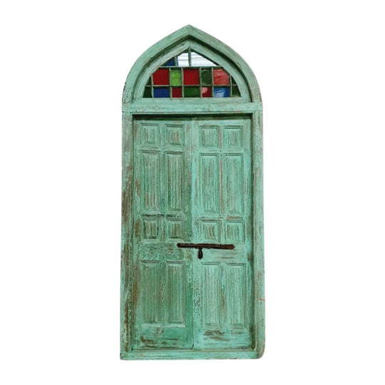 Indian Recycled Arch Door - Eco Village Collection IN41