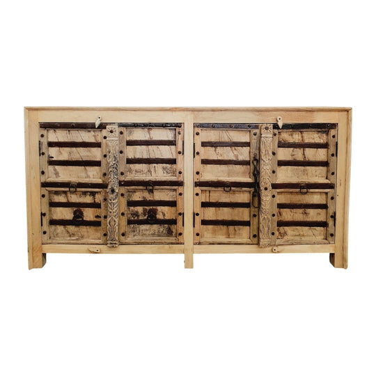 Indian Vintage 4 Door Sideboard - Eco Village Collection