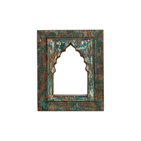 Indian Vintage Temple Mirror - Medium