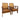 Indonesian Art Deco Teak and Rattan Armchairs, c. 1930s – Pair | Bazaa | Designer, Vintage and Antique Furniture
