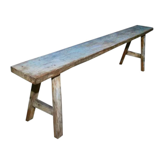 INDONESIAN TEAK BENCH SEAT / 02