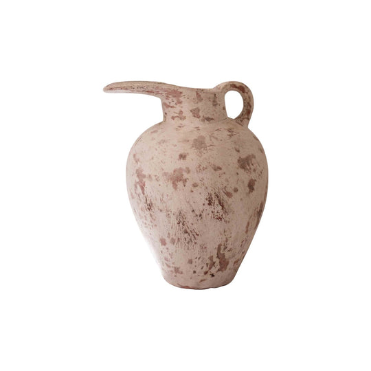 Indonesian Water Jug | Washed White