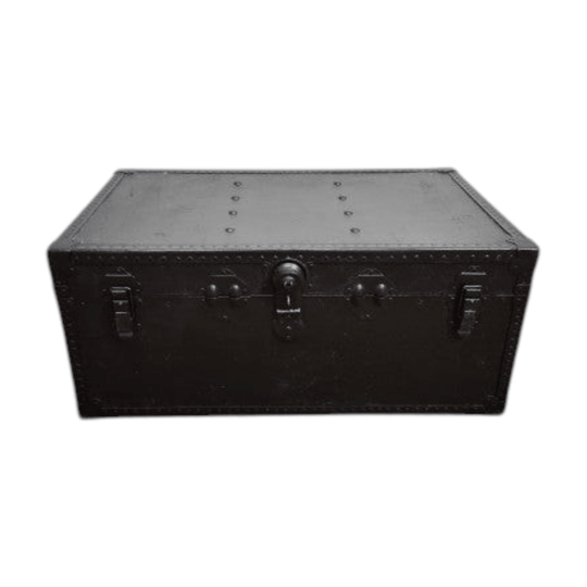 Industrial Storage Trunk - Painted Black