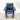 Italian 1980s Blue Leather Armchairs | Bazaa | Designer, Vintage and Antique Furniture
