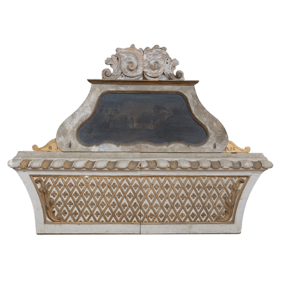 Italian 19th-Century Decorative Panel, Suitable as a Bedhead | Bazaa | Designer, Vintage and Antique Furniture