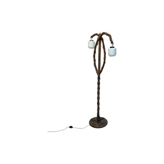 Italian Bamboo Floor Lamp