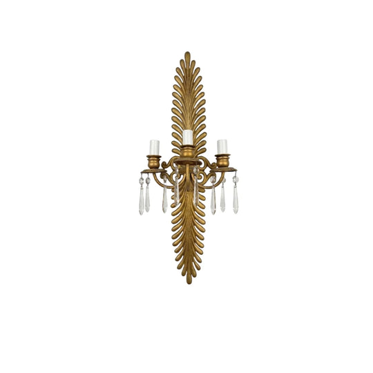 Italian Gilded Wall Light