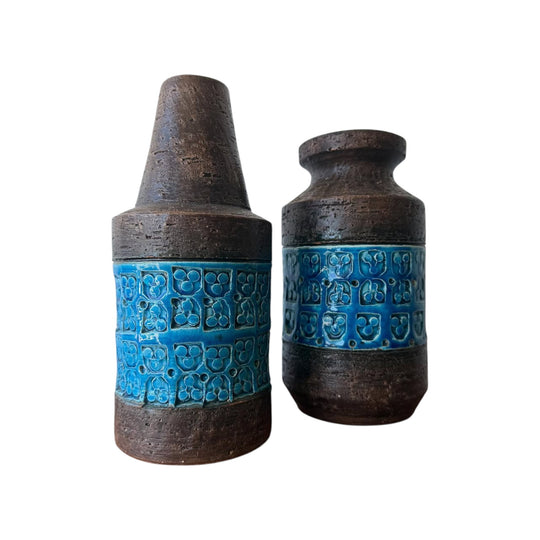 Italian Mid-Century Vase Duo
