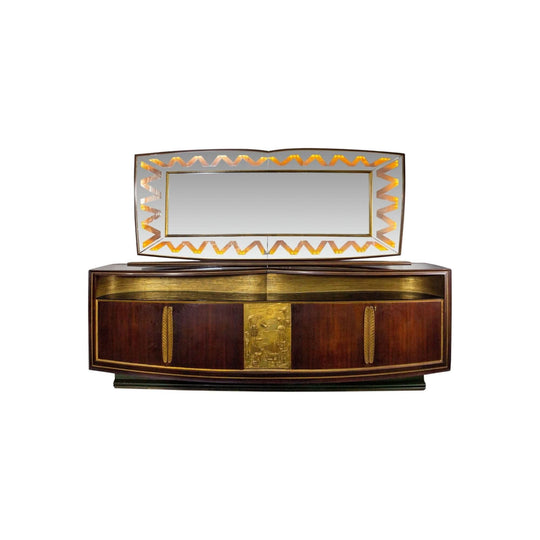 Italian Modernist Dining Suite by Vittorio Dassi